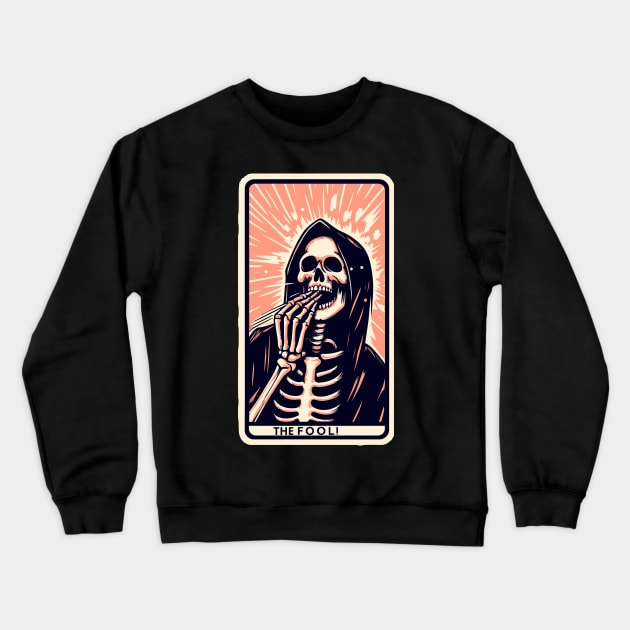 The Fool death Crewneck Sweatshirt by TomFrontierArt